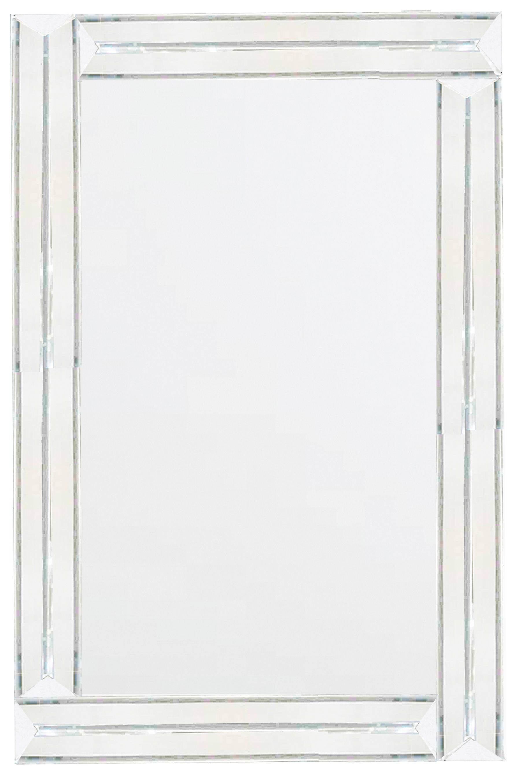 MC021 Wall décor art mirror on mirror rectangular modern